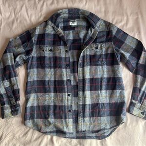 Old Navy Plaid Flannel Shirt – Size M